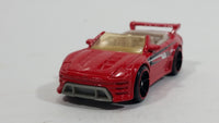 2011 Hot Wheels Tunerz Mitsubishi Eclipse Convertible Red Die Cast Toy Car Vehicle