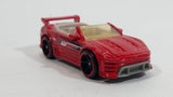 2011 Hot Wheels Tunerz Mitsubishi Eclipse Convertible Red Die Cast Toy Car Vehicle