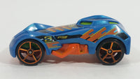 2015 Hot Wheels RD-08 Blue and Orange Die Cast Toy Car Vehicle