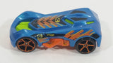 2015 Hot Wheels RD-08 Blue and Orange Die Cast Toy Car Vehicle