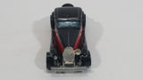 1981 Hot Wheels '37 Bugatti Black Red Die Cast Toy Classic Luxury Car Vehicle - Treasure Valley Antiques & Collectibles