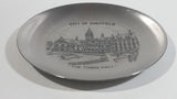 City of Sheffield "The Town Hall" Decorative Metal Plate Souvenir Travel Collectible