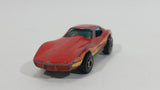 1982 Hot Wheels Gold Hot Ones Corvette Stingray Red Die Cast Toy Car Vehicle - Hong Kong - Treasure Valley Antiques & Collectibles