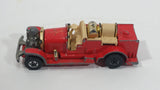 1982 Hot Wheels Old Number 5 Fire Truck Red Die Cast Toy Firefighting Rescue Emergency Vehicle