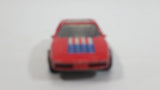 1987 Hot Wheels The Hot Ones Pontiac Fiero 2M4 Red Die Cast Toy Sports Car Vehicle - GHO