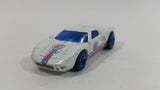 2008 Hot Wheels Web Trading Cards Ford GT - 40 Pearl White Die Cast Toy Race Car Vehicle