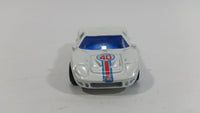 2008 Hot Wheels Web Trading Cards Ford GT - 40 Pearl White Die Cast Toy Race Car Vehicle