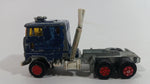 Vintage Majorette Kenworth Semi Truck Tractor Dark Blue Die Cast Toy Car Rig Vehicle