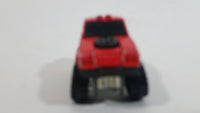 1990 Hot Wheels Gulch Stepper Red Die Cast Toy Car Vehicle