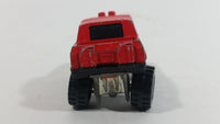 1990 Hot Wheels Gulch Stepper Red Die Cast Toy Car Vehicle