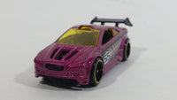 2015 Hot Wheels Asphalt Assault Magenta Purple #55 Die Cast Toy Car Vehicle