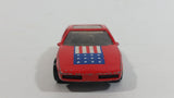 1987 Hot Wheels The Hot Ones Pontiac Fiero 2M4 Red Die Cast Toy Sports Car Vehicle - GHO - Treasure Valley Antiques & Collectibles