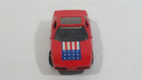 1987 Hot Wheels The Hot Ones Pontiac Fiero 2M4 Red Die Cast Toy Sports Car Vehicle - GHO