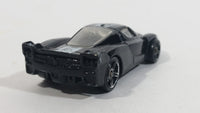 2008 Hot Wheels Ferrari FXX Black with White Stripe Die Cast Toy Dream Car Vehicle