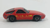 1982 Hot Wheels Porsche 928 P-928 Turbo Red Die Cast Toy Car Vehicle Made in Hong Kong - Treasure Valley Antiques & Collectibles