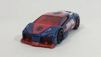 2015 Hot Wheels Marvel Spider-Man VS. the Sinister Six Zotic Blue Red Die Cast Toy Car Vehicle