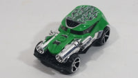 2011 Hot Wheels Video Game Heroes Shell Shock Green Die Cast Toy Car Vehicle