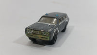 Vintage PlayArt Police Mercury Station Wagon White Die Cast Toy Car Vehicle Made in Hong Kong