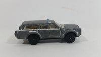 Vintage PlayArt Police Mercury Station Wagon White Die Cast Toy Car Vehicle Made in Hong Kong