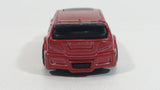 2007 Hot Wheels Code Car Audacious Metalflake Dark Red Die Cast Toy Car Vehicle