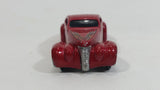 2003 Hot Wheels First Editions Swoop Coupe Red Die Cast Toy Low Rider Hot Rod Car Vehicle