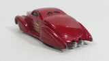 2003 Hot Wheels First Editions Swoop Coupe Red Die Cast Toy Low Rider Hot Rod Car Vehicle