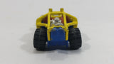 2010 Hot Wheels Jungle Rally Roll Cage Yellow and Blue Die Cast Toy Car Vehicle - Treasure Valley Antiques & Collectibles