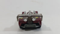 2002 Hot Wheels Grave Rave Krazy 8s Dark Red Die Cast Toy Car Vehicle