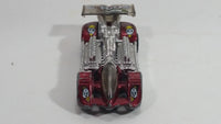 2002 Hot Wheels Grave Rave Krazy 8s Dark Red Die Cast Toy Car Vehicle