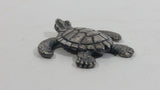 Small Metal Turtle Tortoise Figure Decorative Ornament