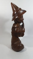 Antique Hand Carved Solid Wood Dwarf Dwarves VII Seventh Gnome Spirit Wooden Carving Folk Art