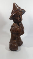 Antique Hand Carved Solid Wood Dwarf Dwarves VII Seventh Gnome Spirit Wooden Carving Folk Art