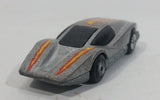 1985 Hot Wheels Large Charge Silver Bullet Metallic Silver Die Cast Toy Car Vehicle - Treasure Valley Antiques & Collectibles