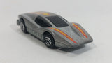 1985 Hot Wheels Large Charge Silver Bullet Metallic Silver Die Cast Toy Car Vehicle - Treasure Valley Antiques & Collectibles