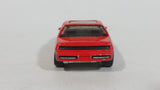 1987 Hot Wheels The Hot Ones Pontiac Fiero 2M4 Red Die Cast Toy Sports Car Vehicle - GHO