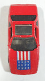 1987 Hot Wheels The Hot Ones Pontiac Fiero 2M4 Red Die Cast Toy Sports Car Vehicle - GHO