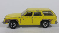 1982 Hot Wheels Aries Wagon Yellow Die Cast Toy Car Station Wagon Vehicle - Made in Hong Kong - Treasure Valley Antiques & Collectibles