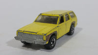 1982 Hot Wheels Aries Wagon Yellow Die Cast Toy Car Station Wagon Vehicle - Made in Hong Kong - Treasure Valley Antiques & Collectibles