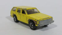 1982 Hot Wheels Aries Wagon Yellow Die Cast Toy Car Station Wagon Vehicle - Made in Hong Kong - Treasure Valley Antiques & Collectibles