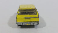 1982 Hot Wheels Aries Wagon Yellow Die Cast Toy Car Station Wagon Vehicle - Made in Hong Kong - Treasure Valley Antiques & Collectibles