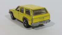 1982 Hot Wheels Aries Wagon Yellow Die Cast Toy Car Station Wagon Vehicle - Made in Hong Kong - Treasure Valley Antiques & Collectibles