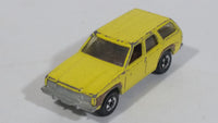 1982 Hot Wheels Aries Wagon Yellow Die Cast Toy Car Station Wagon Vehicle - Made in Hong Kong - Treasure Valley Antiques & Collectibles