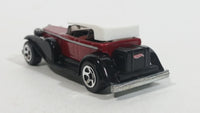 2001 Hot Wheels 1931 Duesenberg Model J ('31 Doozie) Dark Red Die Cast Toy Car Vehicle No. 176