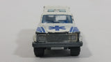 Vintage Majorette Ambulance No. 269 White 1/64 Scale Die Cast Toy Car Vehicle