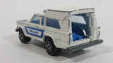 Vintage Majorette Ambulance No. 269 White 1/64 Scale Die Cast Toy Car Vehicle
