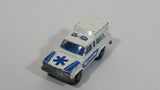 Vintage Majorette Ambulance No. 269 White 1/64 Scale Die Cast Toy Car Vehicle