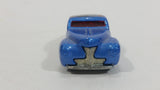 2001 Hot Wheels Monsters Tail Dragger Metalflake Blue Die Cast Toy Car Vehicle