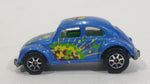 1996 Hot Wheels Mod Bod 1953-57 Volkswagen VW Bug Blue Die Cast Toy Car Vehicle