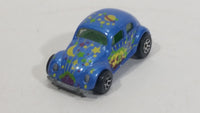 1996 Hot Wheels Mod Bod 1953-57 Volkswagen VW Bug Blue Die Cast Toy Car Vehicle