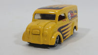 2001 Hot Wheels Dairy Delivery Truck Yellow Die Cast Toy Car Vehicle